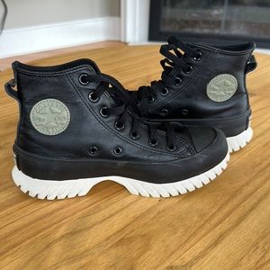 CUSTOM Converse Chuck Taylor Lugged Platform boots